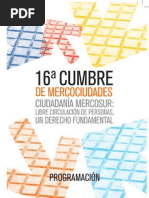 Programa 16 Cumbre de Mercociudades (Definitivo)