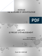 Le Projet D'établissement