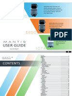 Mantis Nuevos User Guide