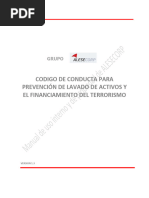 Código de Conducta para La Prevención Del LAFT