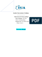 Fiche de Travaux Dirigés IUA L1 Soc PO - 032848