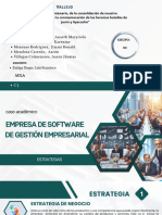 Caso Académico Estrategias para Una Empresa de Software de Gestión Empresarial