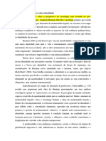 Demais Vertentes Teóricas Sobre Identidade