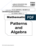 WEEK 1 - 2math 8