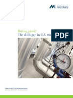 Boiling Point? The Skills Gap in US Manufacturing