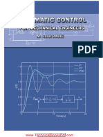 Automatic Control For Mechanical Engineers