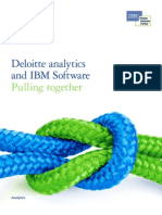 Deloitte Analytics and IBM Software: Pulling Together