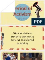 Period of Activism