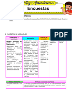 Encuestas: Datos Informativos