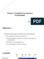 Advanced Java Programming Chapter 3 - GUI Lecture