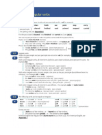 Appendix Regular and Irregular Verbs