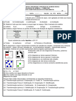 Prova 1° Ano CN 2024