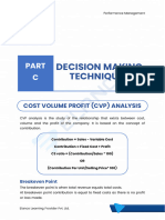 Cost Volume Profit