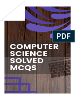 Computer Science Solved Mcqs