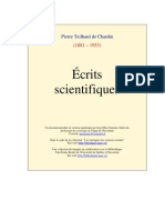 Ecrits Scientifiques