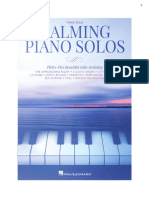 Calming Piano Solos - Thirty Five Beautiful Solos 172pg