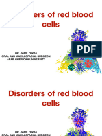 Red Blood Cells Disorders