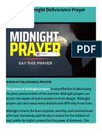 Day 480 - Midnight Deliverance Prayer Points - Evangelist Joshua Ministries