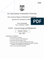 IT3010 - Network Design and Management