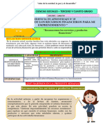 Experiencia de Aprendizaje #05 - Actividad #02 - 3ero y 4to-Ciencias Sociales