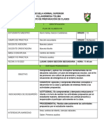 Plan de Clases #8-Centros de Interés Primeros Auxilios