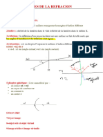 Bases de La Réfraction