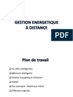 Gestion Energitique A Distance - Seminaire Curriculaire