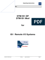 Operating Instruction - IS1 - DTM - DP - Mod - e