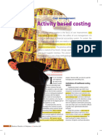 Activity Based Costing: Cost Management