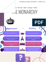 Intercultural Studies I - Monarchy