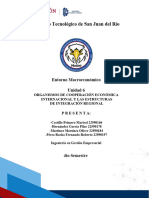 Organismos de Cooperacion Economica Internacional y Las Estructuras de Integracion Regional EQ 1