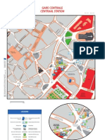 Bruxelles - Plan STIB 2011 - Quartier Gare Centrale