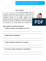 D1 A2 FICHA PS. Cuidamos El Ambiente de Nuestra Escuela