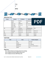 Paralelo B Tacuri Bryan Actividad T2 S2 Lab 7.4.2 Implement DHCPV4