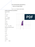 Ejercicios de Integral Definida. Viridiana G.G.