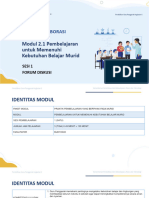 Ruang Kolaborasi Modul 2.1 Sesi 1