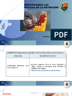 Sesion 1 Uiii Identificamos Las Caracteristicas de La Nutricion