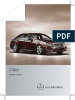 Mercedes Benz 2012 E-Class Sedan & Wagon Owners Manual Compressed