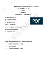 MCQS Module 5 RGPV Mathematics Iii