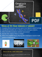 Research Bio Genetics & Heredity Notes 23-24