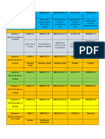 Planificacion de Proyecto Fechas