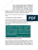 Habilidades para La Docencia en Educación Media Superior" en Esta Unidad 4 "Trabajo Colaborativo para La Transversalidad" Revisarás Los Elementos Del