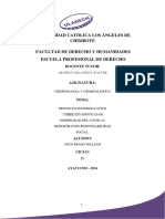 Trabajo de Criminologia y Criminalistica Responsabilidad Social