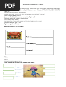 Secuencia de Actividades FEROZ