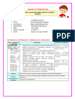 2º U3 S2 Sesion D3 Com Escribimos Oraciones