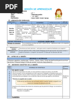 Sesion 29-11 Escribimos Una Carta Familiar