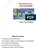 Cours Délectrochimie - Semaine1