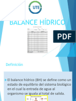 Balance Hidrico 