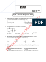 Electric Charge and Fields Dpp4