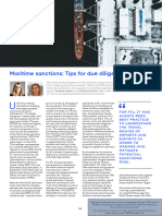 Maritime Sanctions - Tips For Due Diligence